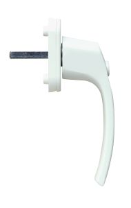 Ikkunapainike Solid Elements lukittava valkoinen