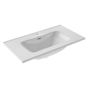 Upotettava allas Riva Urban Valkoinen 80,2 x 46 cm