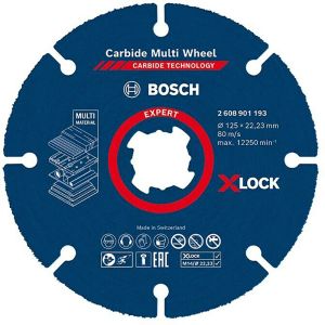 Katkaisulaikka Bosch X-Lock CMW 125 mm