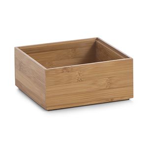 Säilytyslaatikko Zeller bambu 15 x 15 x 7 cm