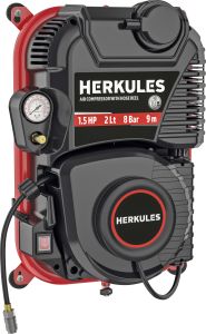 Kompressori letkukelalla Herkules Walltech Pro