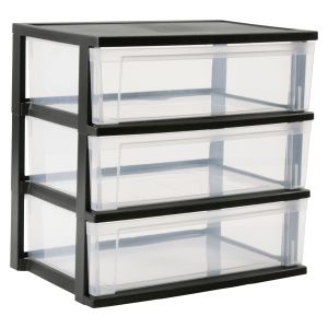 Muovilaatikosto 3 lokeroa 60 x 41 x 59 cm