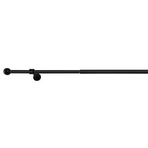 Verhotankosetti Expo Ambiente musta 120-210 cm