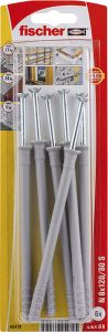 Naulatulppa Fischer N 8 x 120 ZK 80 S 6 kpl/pkt