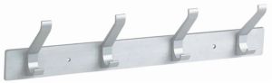 Seinänaulakko Walteco Alumiini 4 koukkua