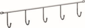 Seinänaulakko Walteco Kromi 5 koukkua