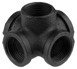 5T-kappale Walteco RT-24 musta Ø 25 mm