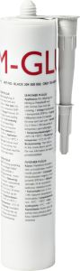 Liima Ormax M-Glue Tummanharmaa 290 ml