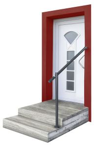 Porraskaidesarja Treba GA5 antrasiitti alumiini päältä asennus 1150 mm