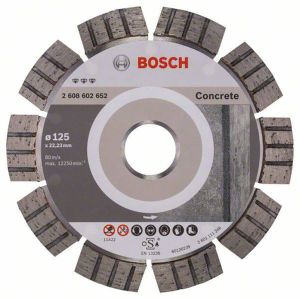 Timanttikatkaisulaikka PRO Concrete Bosch 125 x 22,23 mm