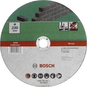 Katkaisulaikka Bosch 230 x 3,0 mm Kivi