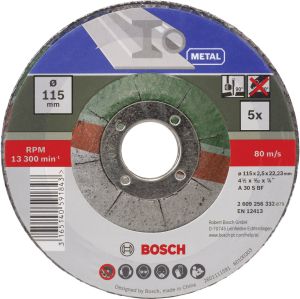 Katkaisulaikka Bosch 115 x 2,5 mm Metalli