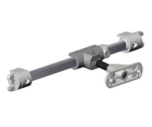 Ikkunanaukipitolaite Abloy WF250 valkoinen 37-66 mm