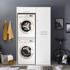 Pesutornikaappi Respekta Clara + 2-ovinen kaappi