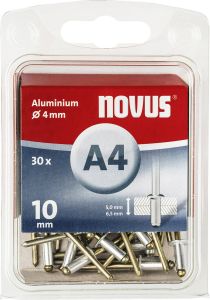 Alu-Niitti Novus A4 x 10mm 30 kpl