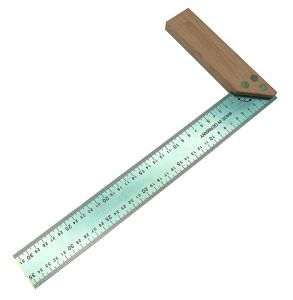 Suorakulma Heka 350 mm pyökki