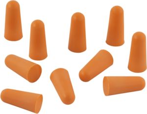 Kertakäyttöiset korvatulpat Wolfcraft 10 kpl/pkt