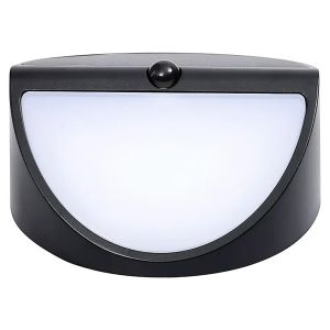 Solar seinävalaisin Lavida musta 5 W