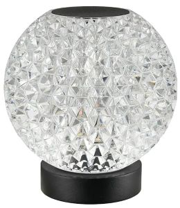 Ladattava pöytävalaisin Crystal Ø 11 cm