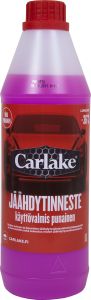Jäähdytinneste Carlake käyttövalmis punainen -36°C 1 l