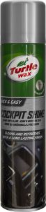 Kiillotusaine kumille ja muoville Turtle Wax Cockpit Shine Blank Spray 300 ml