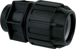 Muoviputkiliitin 20 mm x 1/2&quot; SK