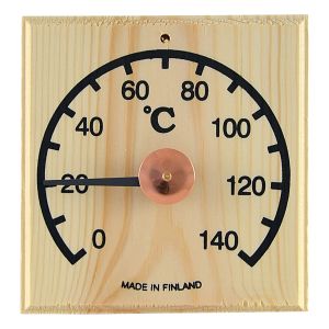 Saunamittari Saunia neliö 12 x 12 cm