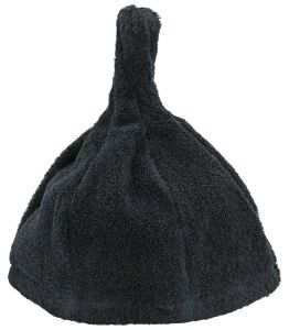 Saunahattu Saunia musta