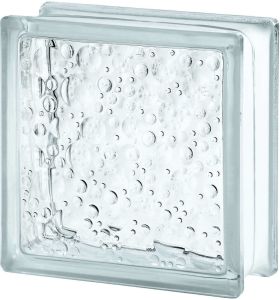 Lasitiili Seves Glassblock Savona 19 x 19 x 8 cm