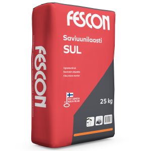 Saviuunilaasti Fescon SUL 25 kg