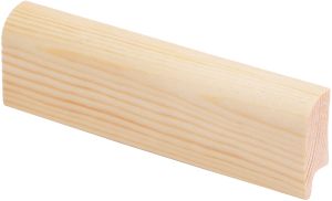 Jalkalista Maler 15 x 44 x 2700 mm Mänty Puuvalmis