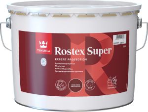 Ruosteenestopohjamaali Tikkurila Rostex Super Rautaoksidin Punainen