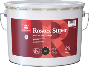 Ruosteenestopohjamaali Tikkurila Rostex Super Musta
