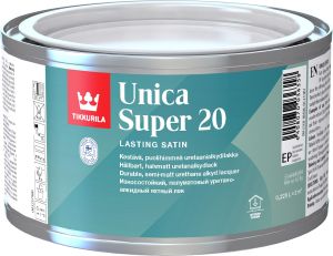 Uretaanialkydilakka Tikkurila Unica Super Puolihimmeä