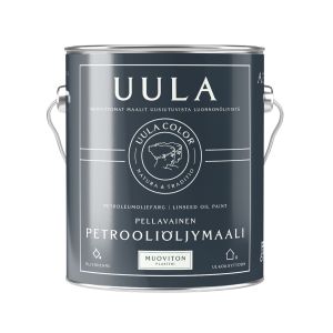 Petrooliöljymaali Uula 2,7 l Puolihimmeä Valkoinen