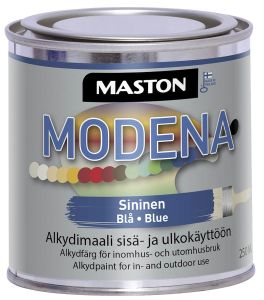 Alkydimaali Maston Modena Sininen 250 ml