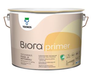 Pohja- ja sisäkattomaali Teknos Biora Primer