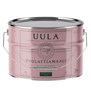 Puulattiamaali Uula Valkoinen Puolihimmeä 9 l