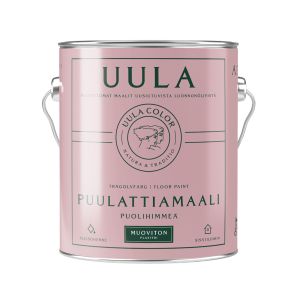 Puulattiamaali Uula Valkoinen Puolihimmeä 2,7 l