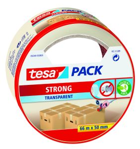 Pakkausteippi Tesa 66 m x 50 mm Kirkas