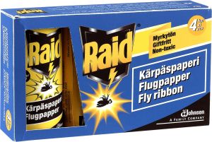 Kärpäspaperi Raid 4 kpl