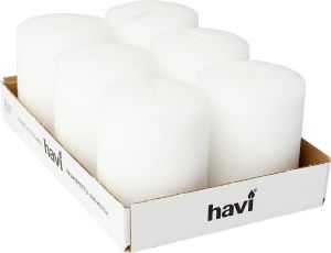 Hautakynttilä Havi täyttöpakkaus 6 kpl
