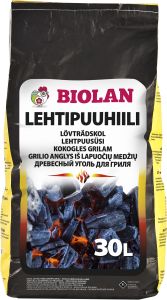 Lehtipuuhiili Grillisti 30 l