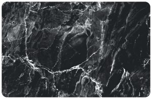 Tabletti Rio Marmi 44 x 29 cm Musta