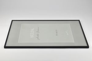 Valokuvakehys Leila Musta/Valkoinen/Tammi Musta 70 x 100 cm