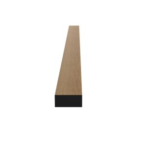 Päätylista Nordium suora tammi 12 x 30 x 2600 mm