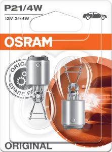 Polttimo Osram Original Vilkkuvalo 7225 P21/4W 2 kpl