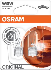 Polttimo Osram Original Vilkkuvalo 2825 W5W 2 kpl