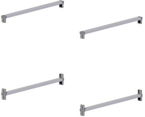 Poikkituki Lundbergs Perussarja 350 mm Valkoinen