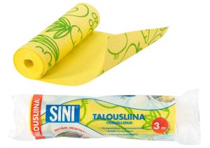 Talousliinarulla Sini Keltainen 3 m